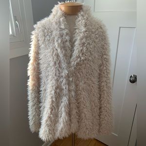 Free People faux fur jacket